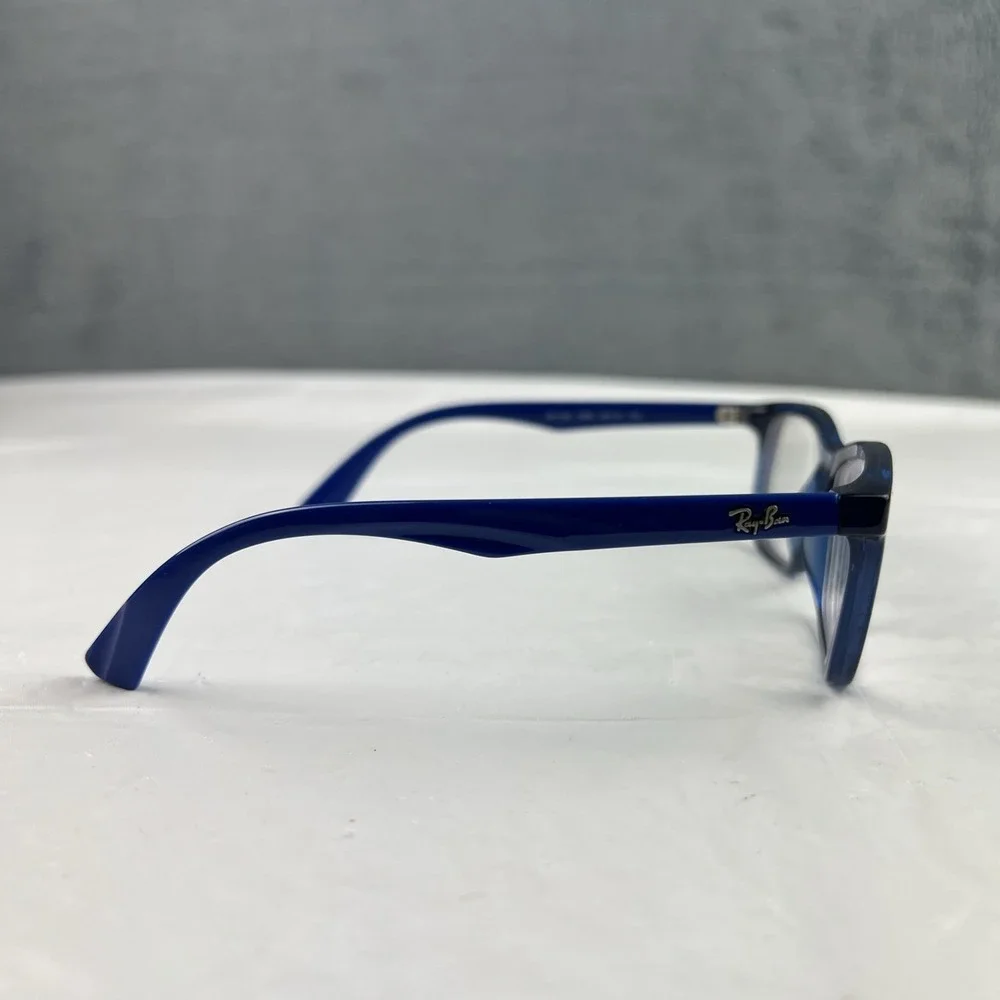 Ray-Ban RB 1562 3686 Blue Rectangular Eyeglasses Frames 48-16-125 Kids Junior